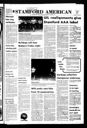 Stamford American (Stamford, Tex.), Vol. 58, No. 31, Ed. 1 Thursday, November 8, 1979
