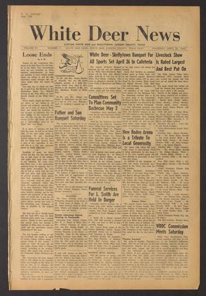 White Deer News (White Deer, Tex.), Vol. 6, No. 11, Ed. 1 Thursday, April 22, 1965