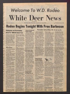 White Deer News (White Deer, Tex.), Vol. 25, No. 16, Ed. 1 Thursday, July 26, 1984