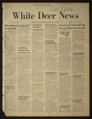 White Deer News (White Deer, Tex.), Vol. 19, No. 38, Ed. 1 Thursday, November 16, 1978