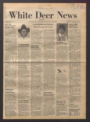 Primary view of object titled 'White Deer News (White Deer, Tex.), Vol. 24, No. 25, Ed. 1 Thursday, September 29, 1983'.