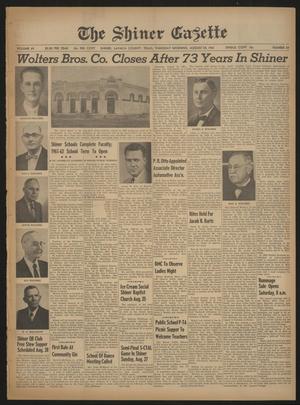 The Shiner Gazette (Shiner, Tex.), Vol. 69, No. 34, Ed. 1 Thursday, August 24, 1961