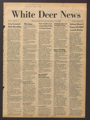White Deer News (White Deer, Tex.), Vol. 17, No. 26, Ed. 1 Thursday, August 12, 1976
