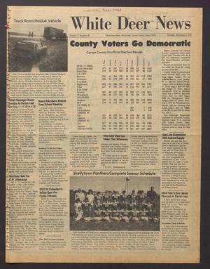 White Deer News (White Deer, Tex.), Vol. 17, No. 38, Ed. 1 Thursday, November 4, 1976