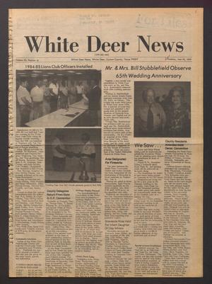 White Deer News (White Deer, Tex.), Vol. 25, No. 12, Ed. 1 Thursday, June 28, 1984