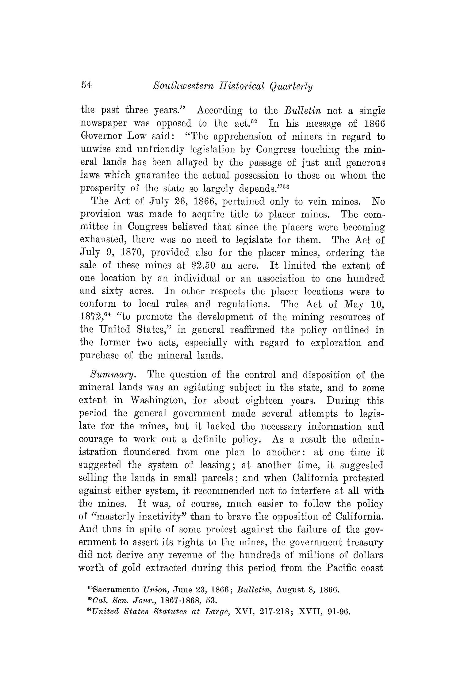 The Southwestern Historical Quarterly, Volume 30, July 1926 - April, 1927
                                                
                                                    54
                                                