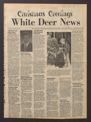 White Deer News (White Deer, Tex.), Vol. 25, No. 37, Ed. 1 Thursday, December 20, 1984