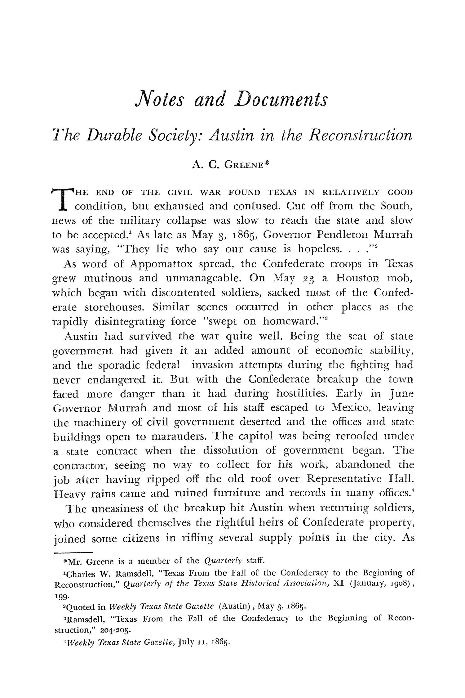 The Southwestern Historical Quarterly, Volume 72, July 1968 - April, 1969
                                                
                                                    492
                                                