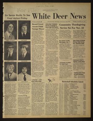 White Deer News (White Deer, Tex.), Vol. 18, No. 38, Ed. 1 Thursday, November 10, 1977
