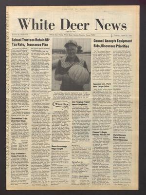 Primary view of object titled 'White Deer News (White Deer, Tex.), Vol. 25, No. 20, Ed. 1 Thursday, August 23, 1984'.