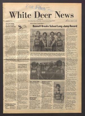 Primary view of object titled 'White Deer News (White Deer, Tex.), Vol. 23, No. 51, Ed. 1 Thursday, March 17, 1983'.