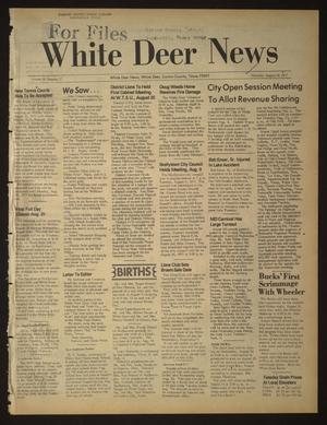 White Deer News (White Deer, Tex.), Vol. 18, No. 27, Ed. 1 Thursday, August 18, 1977