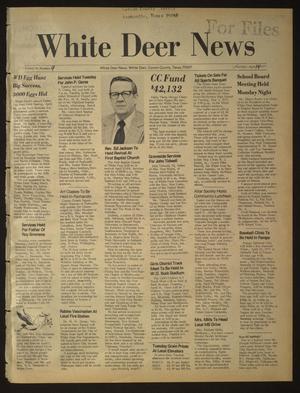 Primary view of object titled 'White Deer News (White Deer, Tex.), Vol. 18, No. 9, Ed. 1 Thursday, April 14, 1977'.