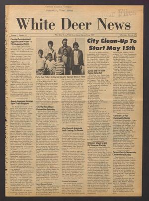 Primary view of object titled 'White Deer News (White Deer, Tex.), Vol. 17, No. 13, Ed. 1 Thursday, May 13, 1976'.