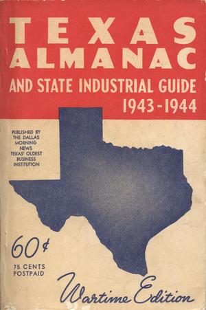 Primary view of object titled 'Texas Almanac, 1943-1944'.