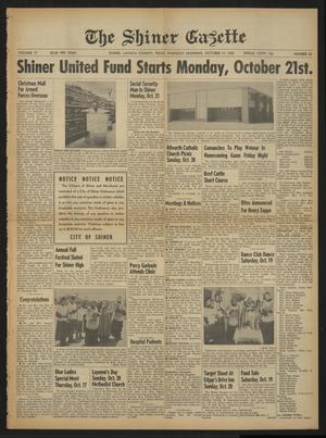 The Shiner Gazette (Shiner, Tex.), Vol. 71, No. 42, Ed. 1 Thursday, October 17, 1963