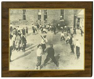 Primary view of object titled '[Hebrew Institute Baseball Game]'.