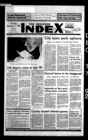 The Ingleside Index (Ingleside, Tex.), Vol. 43, No. 46, Ed. 1 Thursday, December 17, 1992