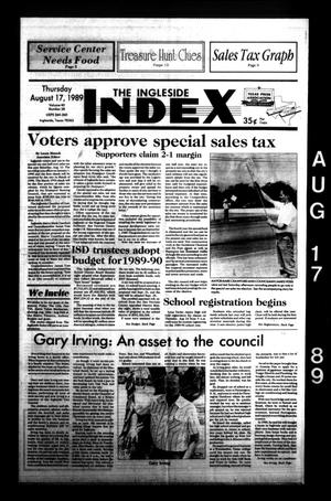 The Ingleside Index (Ingleside, Tex.), Vol. 40, No. 28, Ed. 1 Thursday, August 17, 1989