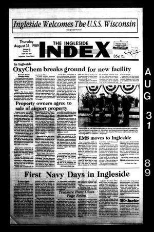 The Ingleside Index (Ingleside, Tex.), Vol. 40, No. 30, Ed. 1 Thursday, August 31, 1989