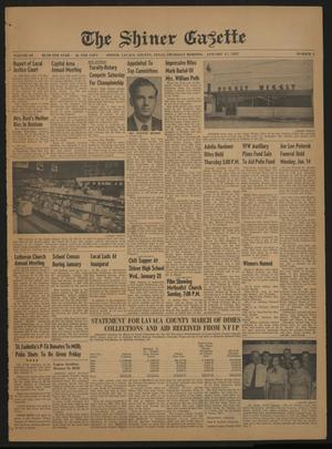 The Shiner Gazette (Shiner, Tex.), Vol. 65, No. 3, Ed. 1 Thursday, January 17, 1957