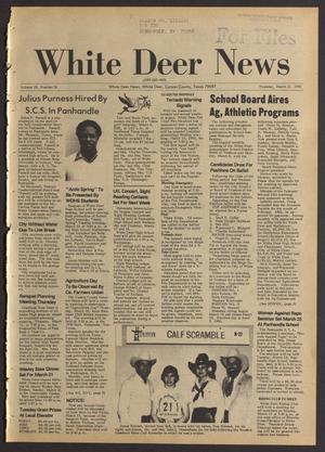 White Deer News (White Deer, Tex.), Vol. 22, No. 51, Ed. 1 Thursday, March 11, 1982