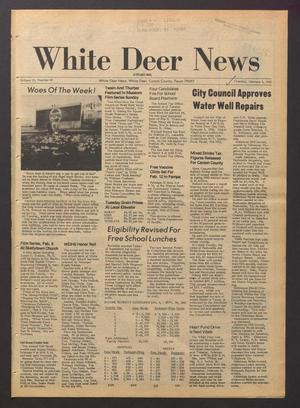White Deer News (White Deer, Tex.), Vol. 21, No. 46, Ed. 1 Thursday, February 5, 1981