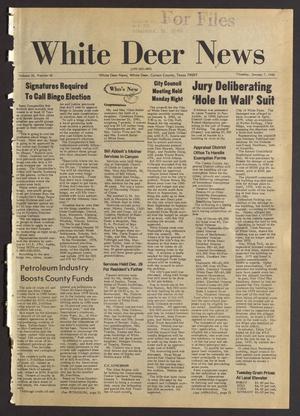 White Deer News (White Deer, Tex.), Vol. 22, No. 42, Ed. 1 Thursday, January 7, 1982