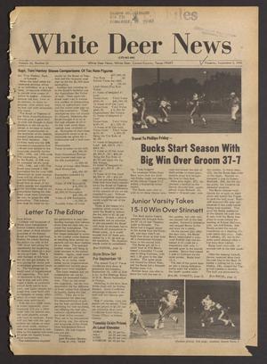 White Deer News (White Deer, Tex.), Vol. 23, No. 25, Ed. 1 Thursday, September 9, 1982