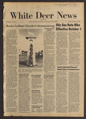 White Deer News (White Deer, Tex.), Vol. 22, No. 26, Ed. 1 Thursday, September 17, 1981