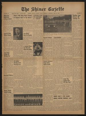 The Shiner Gazette (Shiner, Tex.), Vol. 66, No. 17, Ed. 1 Thursday, April 24, 1958