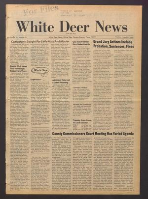 White Deer News (White Deer, Tex.), Vol. 22, No. 23, Ed. 1 Thursday, August 27, 1981