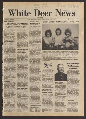 White Deer News (White Deer, Tex.), Vol. 23, No. 16, Ed. 1 Thursday, July 8, 1982