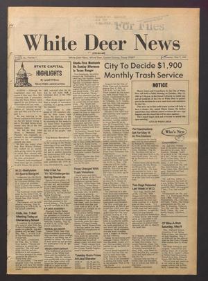 White Deer News (White Deer, Tex.), Vol. 22, No. 7, Ed. 1 Thursday, May 7, 1981