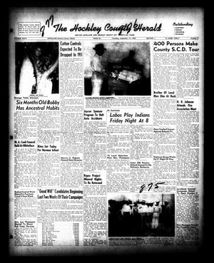 Primary view of object titled 'The Hockley County Herald (Levelland, Tex.), Vol. 27, No. 8, Ed. 1 Thursday, September 14, 1950'.