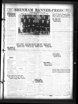 Brenham Banner-Press (Brenham, Tex.), Vol. 52, No. 29, Ed. 1 Monday, April 29, 1935