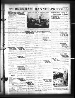 Primary view of object titled 'Brenham Banner-Press (Brenham, Tex.), Vol. 52, No. 4, Ed. 1 Saturday, March 30, 1935'.
