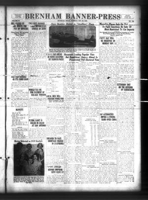 Primary view of object titled 'Brenham Banner-Press (Brenham, Tex.), Vol. 52, No. 185, Ed. 1 Tuesday, October 29, 1935'.