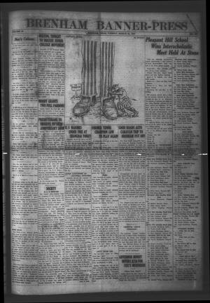 Primary view of object titled 'Brenham Banner-Press (Brenham, Tex.), Vol. 43, No. 300, Ed. 1 Tuesday, March 22, 1927'.