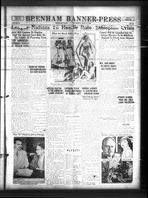 Brenham Banner-Press (Brenham, Tex.), Vol. 52, No. 96, Ed. 1 Wednesday, July 17, 1935