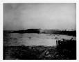 Photograph: [Damage along the shoreline after the 1947 Texas City Disaster]