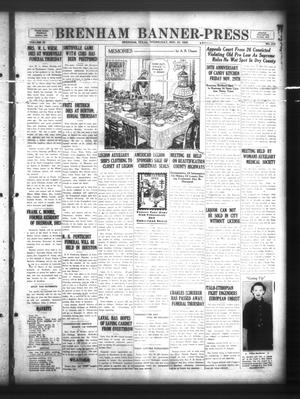Brenham Banner-Press (Brenham, Tex.), Vol. 52, No. 210, Ed. 1 Wednesday, November 27, 1935