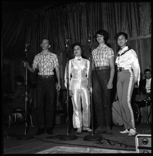 [Singing Group Performing at Johnny Morrison's Hay Barn]