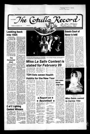 The Cotulla Record (Cotulla, Tex.), No. 33, Ed. 1 Thursday, December 31, 1981
