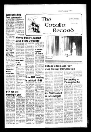 The Cotulla Record (Cotulla, Tex.), Vol. 80, No. 1, Ed. 1 Thursday, April 17, 1980