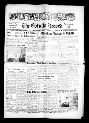 Primary view of object titled 'The Cotulla Record (Cotulla, Tex.), Vol. 13, No. 41, Ed. 1 Friday, December 18, 1970'.