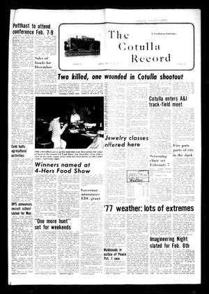 The Cotulla Record (Cotulla, Tex.), Vol. 11, No. 45, Ed. 1 Friday, February 3, 1978