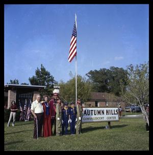 Primary view of object titled 'Autumn Hills Nursing Home Flag Dedication'.