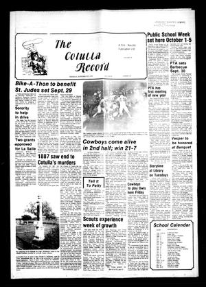 The Cotulla Record (Cotulla, Tex.), Vol. 80, No. 29, Ed. 1 Thursday, September 27, 1979