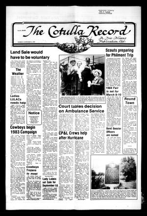 The Cotulla Record (Cotulla, Tex.), Ed. 1 Thursday, September 8, 1983